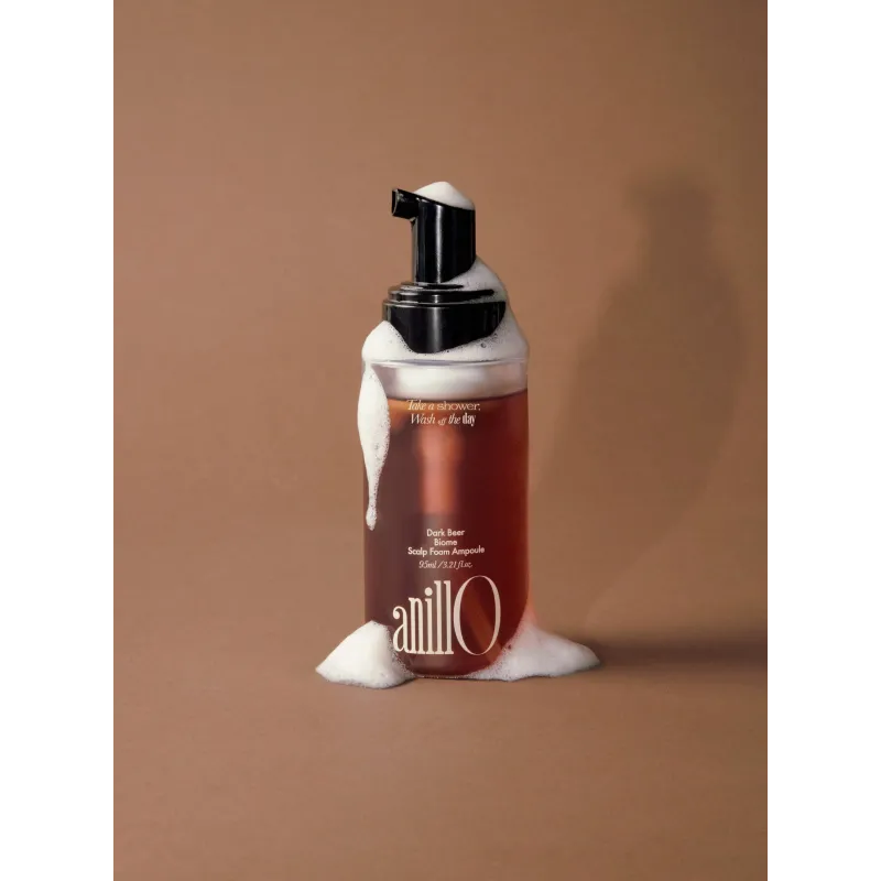 Укрепляющее средство для кожи головы ANILLO Dark Beer Biome Scalp Foam Ampoule 95 ml