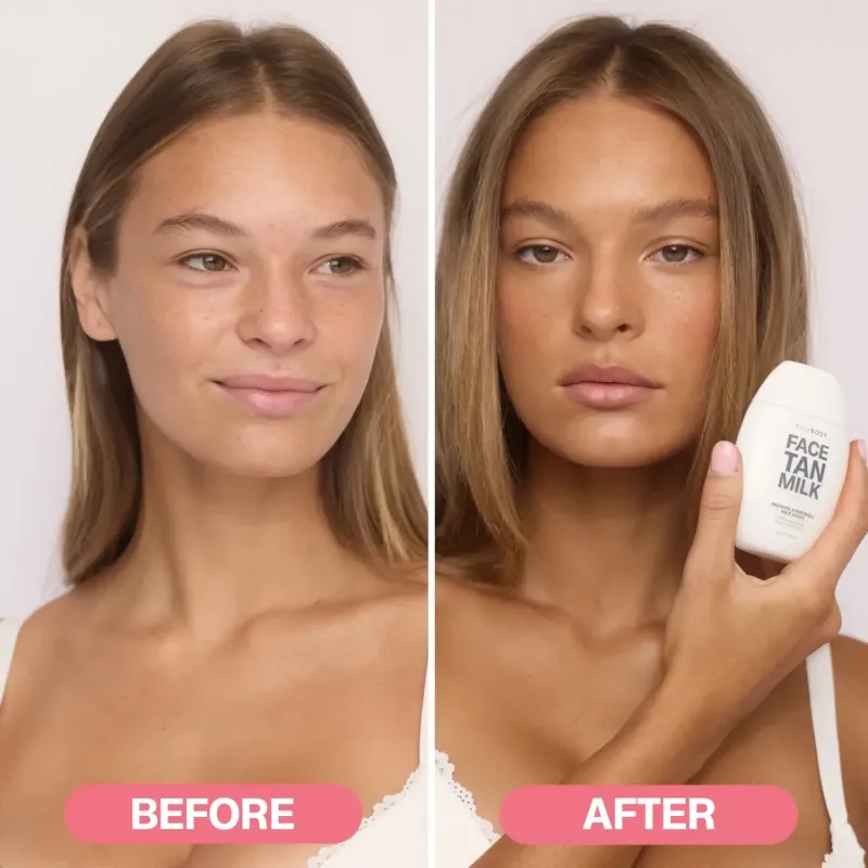 Молочко автозагар для лица Bali Body Face Tan Milk 50ml