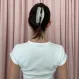 Крабик полумесяц для волос "Grey Smoke" Emi Jay Half Moon Clip in Grey Smoke