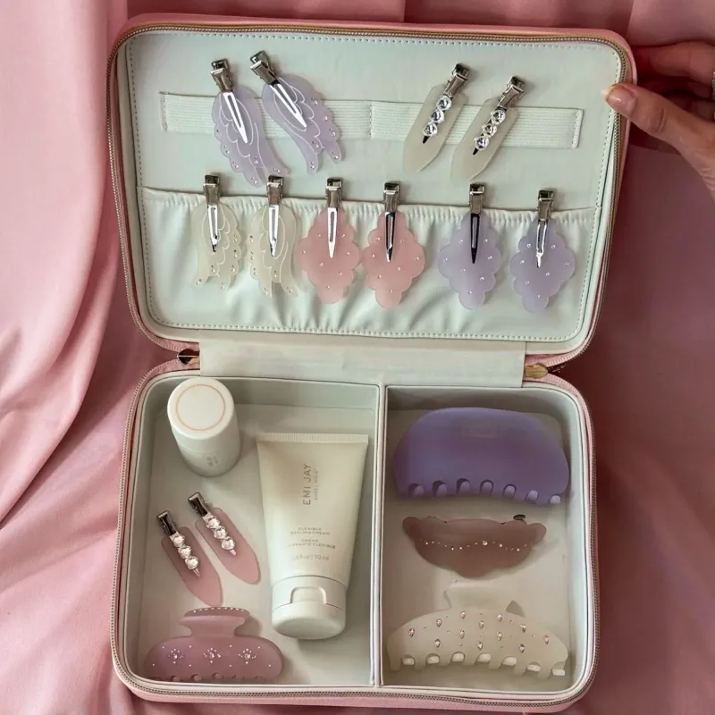 Крабик полумесяц для волос "Lilac Smoke" Emi Jay Half Moon Clip in Lilac Smoke