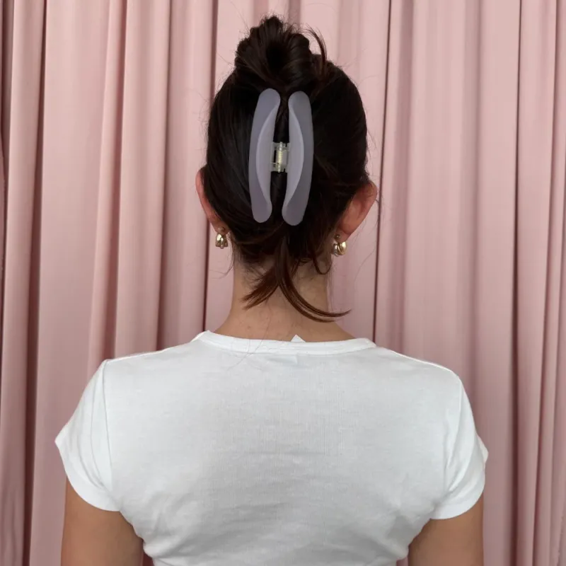 Крабик полумесяц для волос "Lilac Smoke" Emi Jay Half Moon Clip in Lilac Smoke