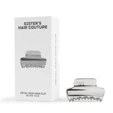 Металева заколка для волосся Sister's Aroma Silver Maxi