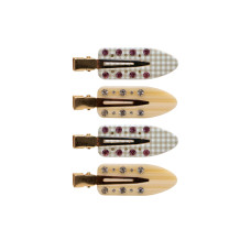 Набір заколок для волосся Emi Jay Popstar Clips in Panna Cotta