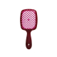 Janeke Superbrush Small Бургунди с розовым