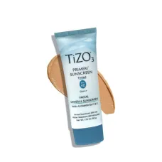 Крем/праймер мінеральний сонцезахисний з відтінком Tizo 3 Facial Primer/Sunscreen Tinted SPF 40 50 g