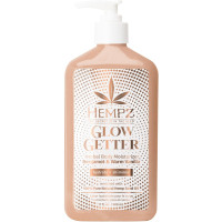 Молочко для тіла з шиммером "Бергамот та тепла ваніль" Hempz Glow Getter Bergamot & Warm Vanilla Herbal Body Moisturizer 500 ml