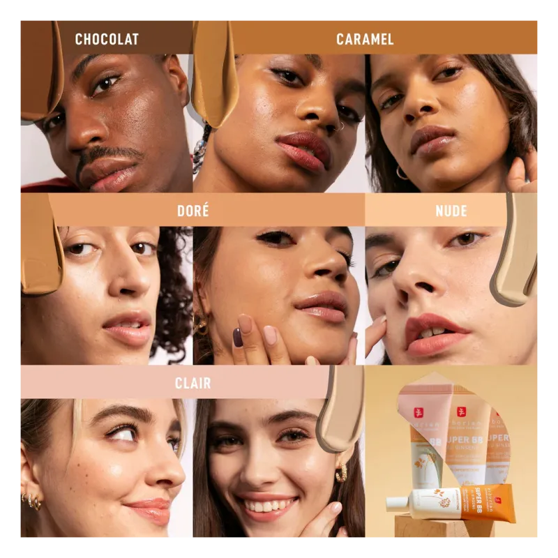 Тонирующий крем для лица Erborian Super BB Cream 15ml (CLAIR)