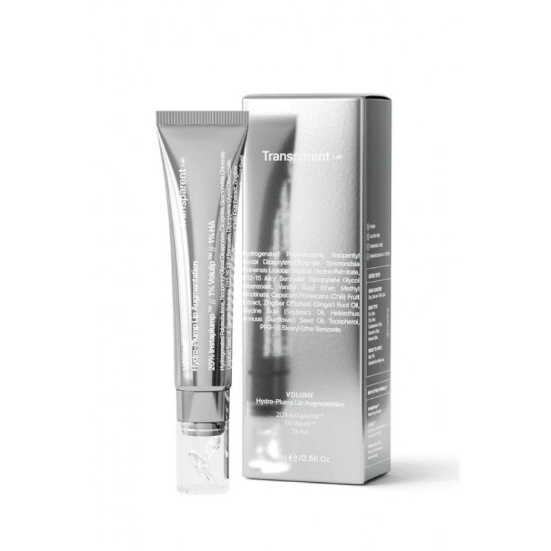 Блеск для губ TRANSPARENT-LAB Volume Hydro Plump Lip Augmentation 15 m