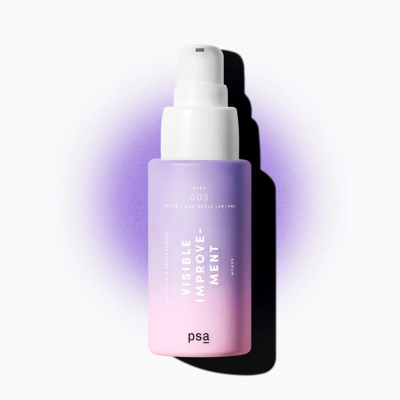 Сироватка для боротьби з фото- та хроностарінням шкіри PSA Visible Improvement Peptides & Niacinamide Serum 30 ml