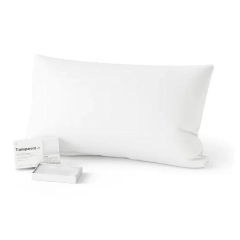 Наволочка із зволожуючими та антивіковими властивостями 50*90 см TRANSPARENT-LAB PILLOWCASE King Size 50 x 90 cm