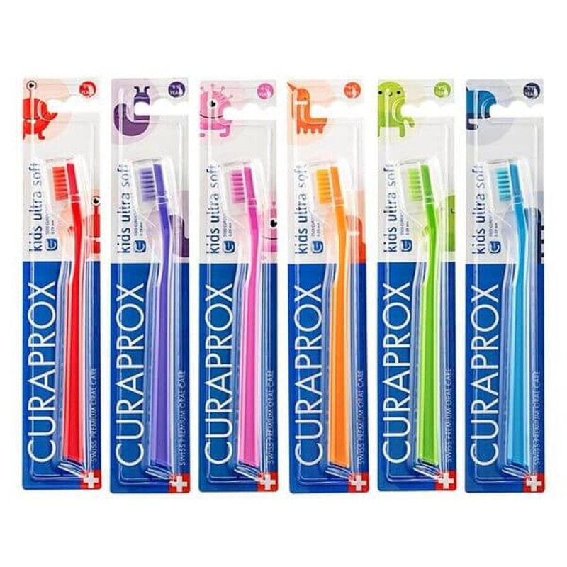 Зубная щетка детская ультрамягкая CURAPROX Kids Ultra Soft