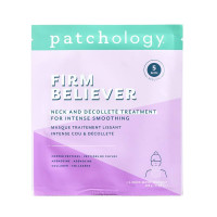 Разглаживающая маска для шеи и декольте Patchology Firm Believer Neck & Decollete Treatment