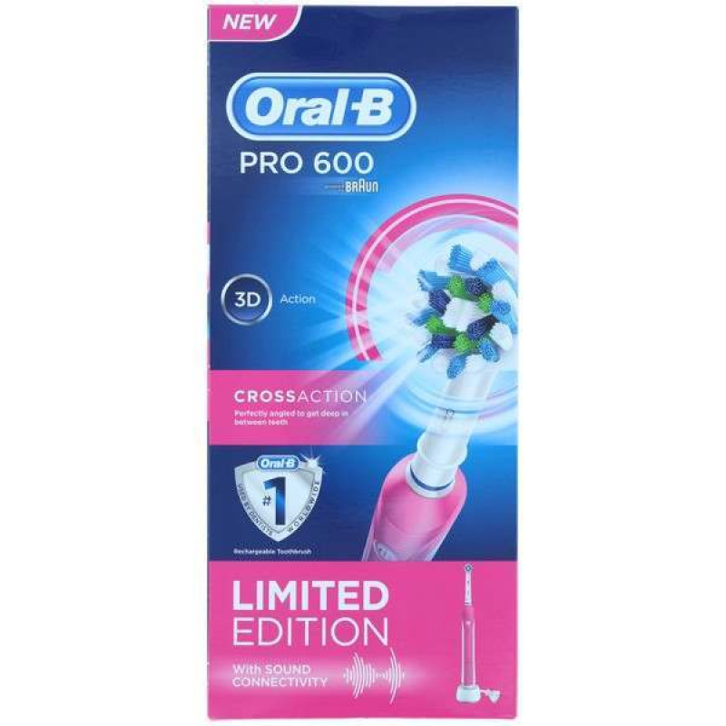 Електрична зубна щітка Oral-B PRO 600 Cross Action D16.513