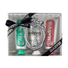Набір зубних паст подарунковий три смаки Marvis Toothpaste Travel With Flavour 3*25 ml