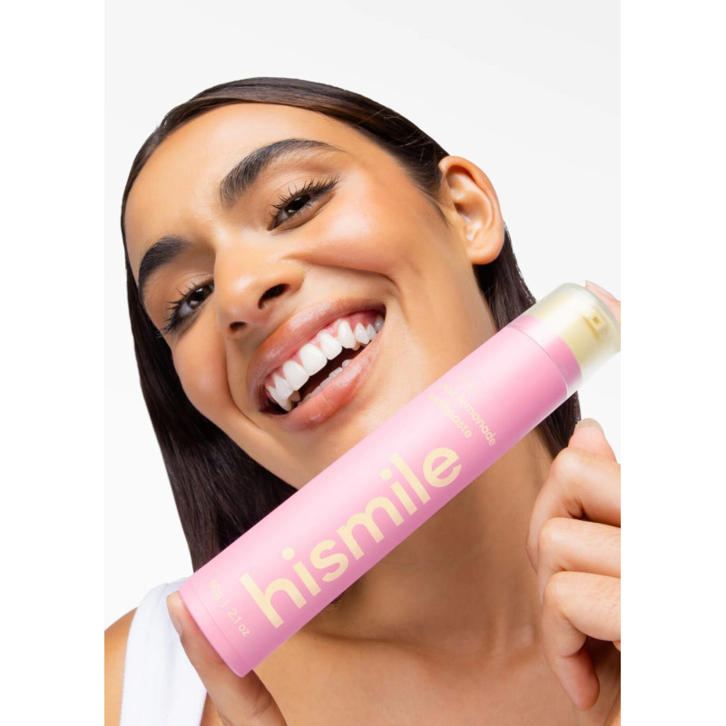 Зубная паста со вкусом розового лимонада Hismile Pink Lemonade Toothpaste 60g