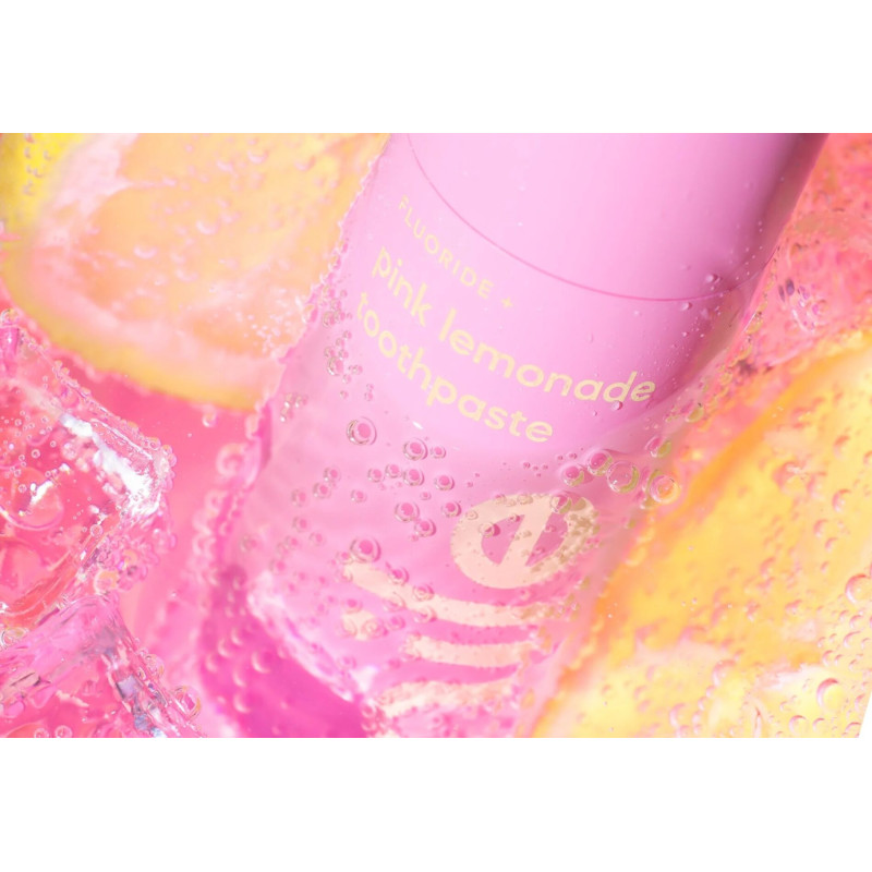 Зубная паста со вкусом розового лимонада Hismile Pink Lemonade Toothpaste 60g