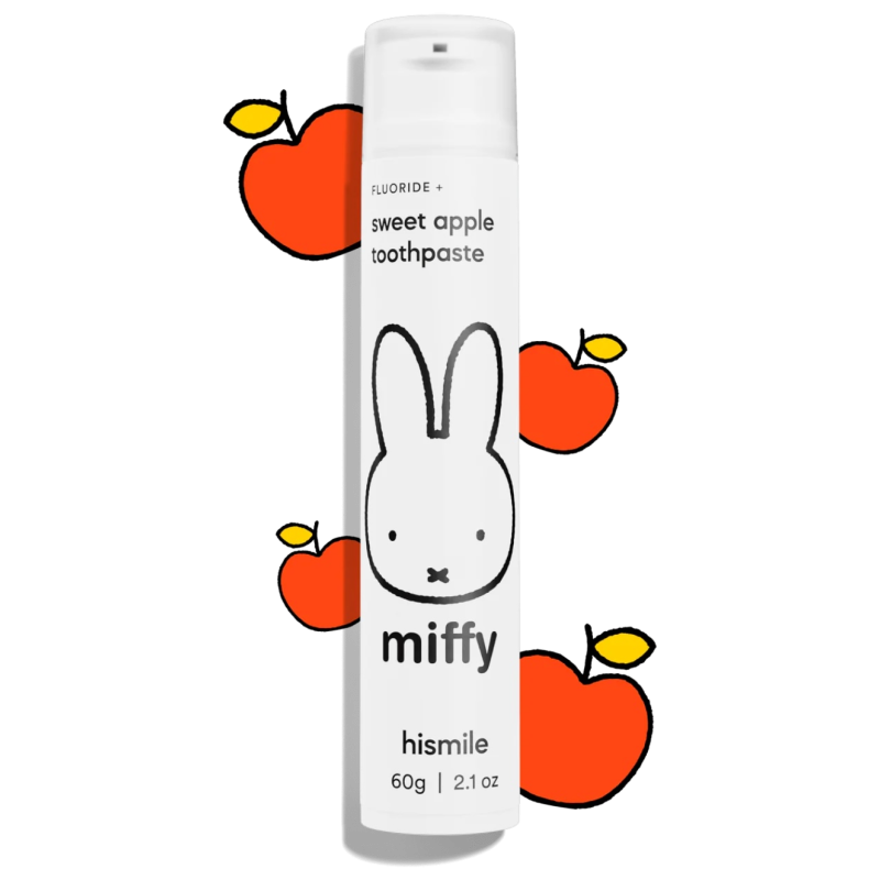 Зубна паста зі смаком солодкого яблука Hismile Miffy Toothpaste 60g