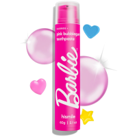 Зубная паста со вкусом жвачки Hismile Barbie Pink Bubblegum Toothpaste 60g