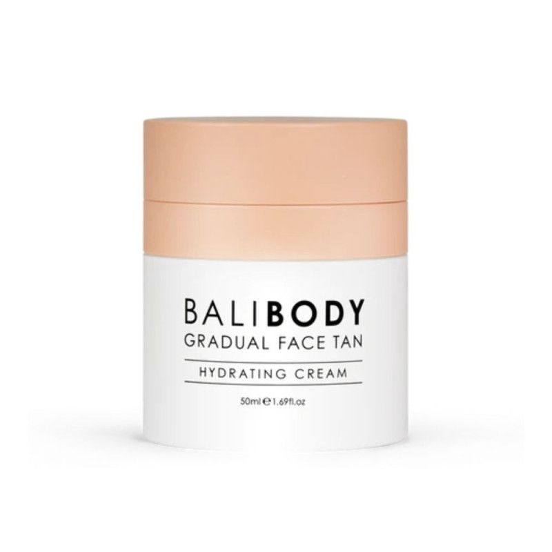 Зволожуючий крем для обличчя з поступовим ефектом засмаги BALI BODY Gradual Face Tan 50 ml