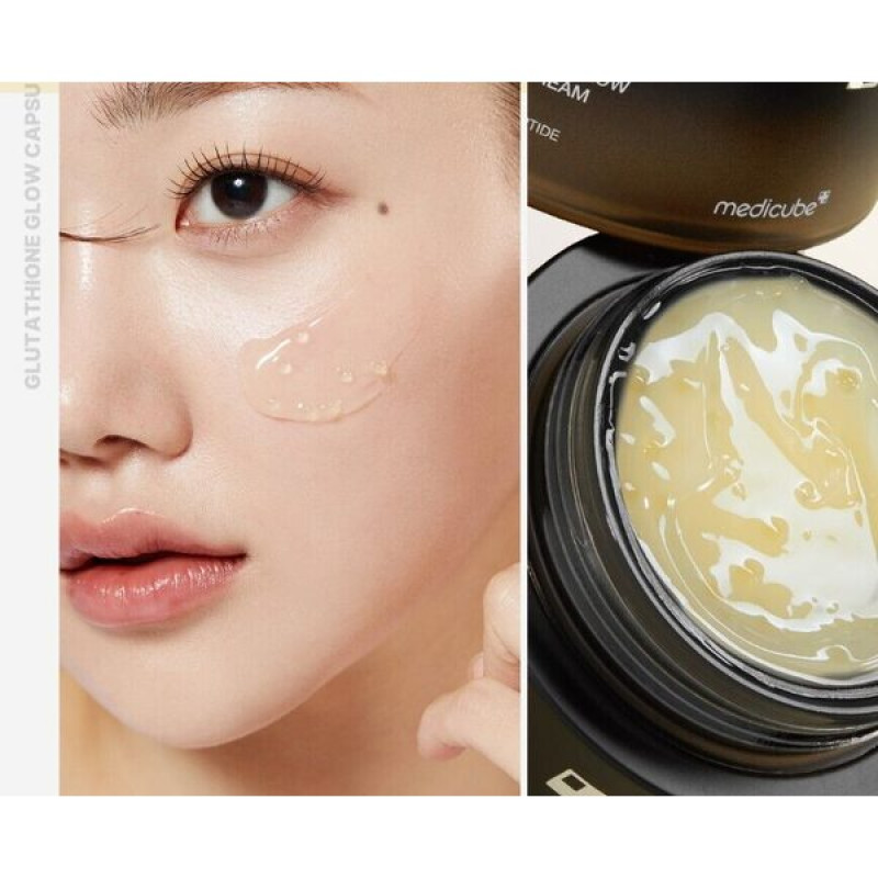 Зволожувальний гель-крем з капсулами глутатіону Medicube AGE-R Glutathione Glow Capsule Cream 50 ml