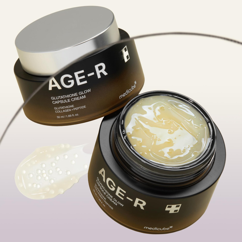 Зволожувальний гель-крем з капсулами глутатіону Medicube AGE-R Glutathione Glow Capsule Cream 50 ml