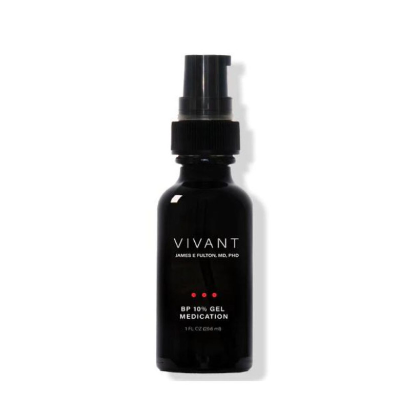 Гель для лечения акне с бензоил пероксидом 10% Vivant BP 10% Gel Medication 30 ml