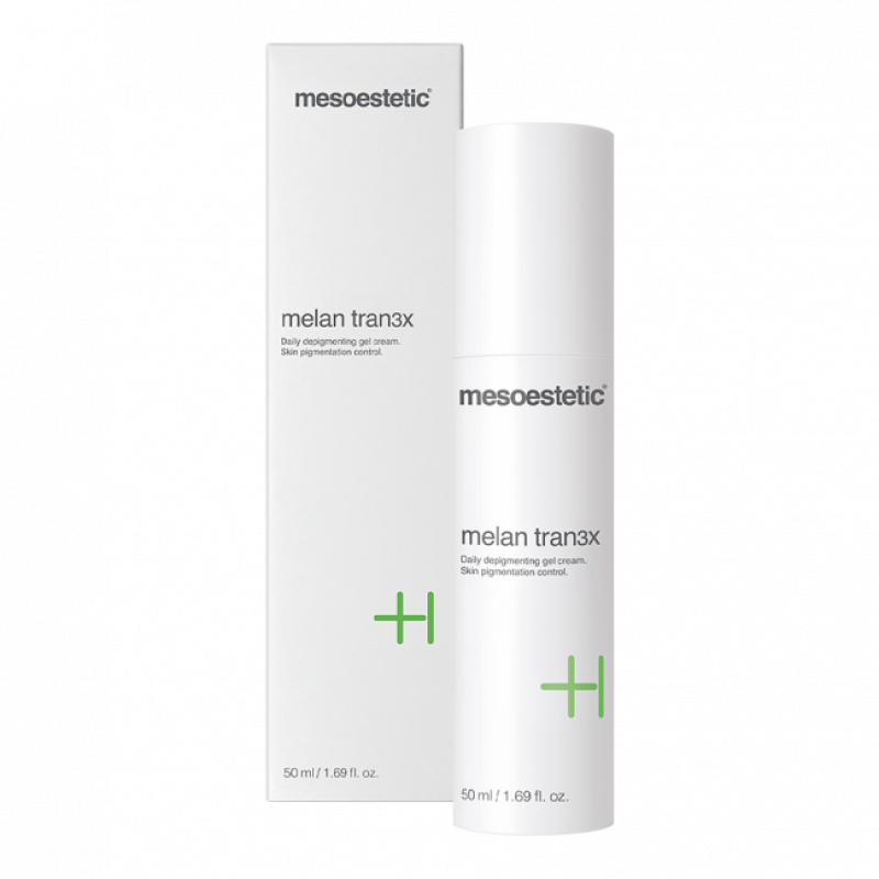 Депігментуючий гель-крем Mesoestetic Melan Tran3x Daily Depigmenting Gel Cream