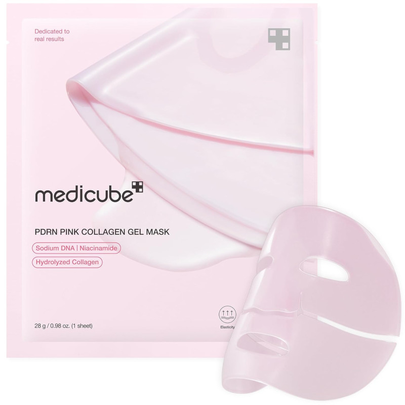 Гідрогелева маска з PDRN та колагеном Medicube PDRN Pink Collagen Gel Mask 28 g (1 шт.)