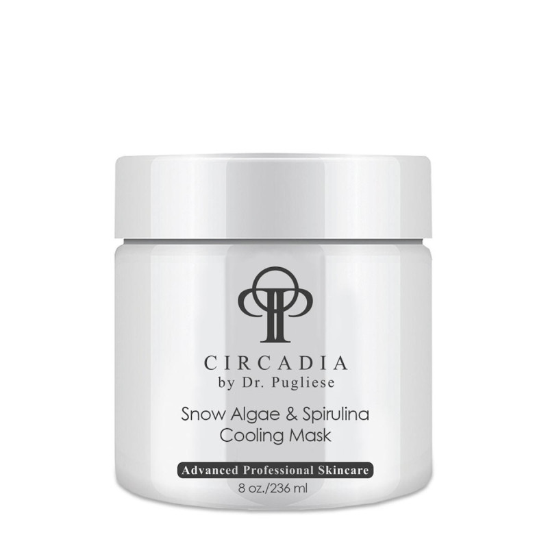 Охолоджувальна маска для обличчя з водоростей спіруліна Circadia Snow Algae and Spirulina Cooling Mask 236
