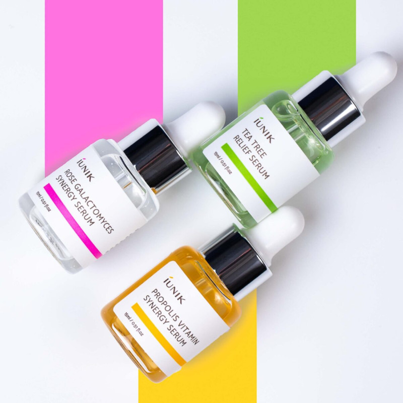 Набор миниатюрных сывороток IUNIK Daily Serum Trial Kit 3x15 ml