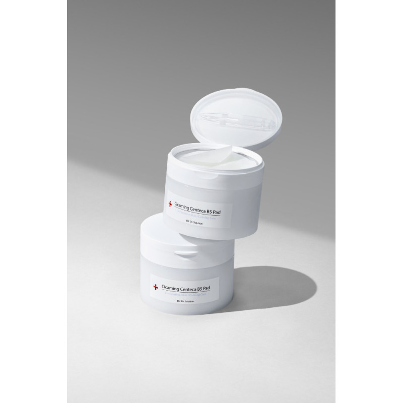 Успокаивающие педы с цинтеллой и пантенолом CU SKIN Dr. Solution Cicaming Centeca B5 Pad 80 шт