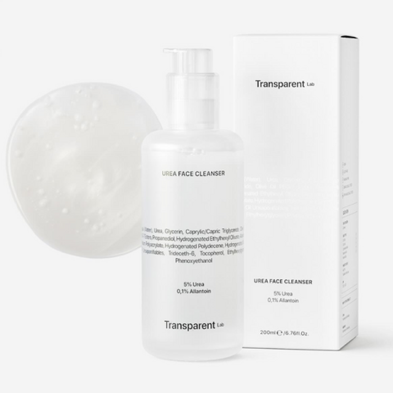 Гель для вмивання із сечовиною Transparent Lab Urea Face Cleanser 200 ml