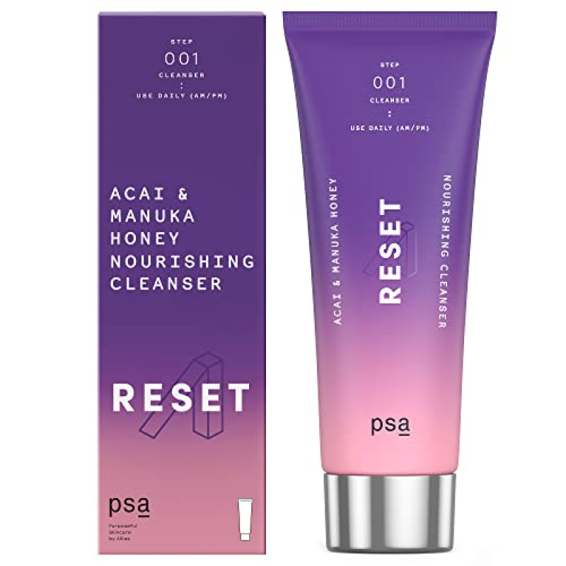 Очищаючий гель для обличчя PSA Reset Acai & Manuka Honey Nourishing Cleanser 100 мл