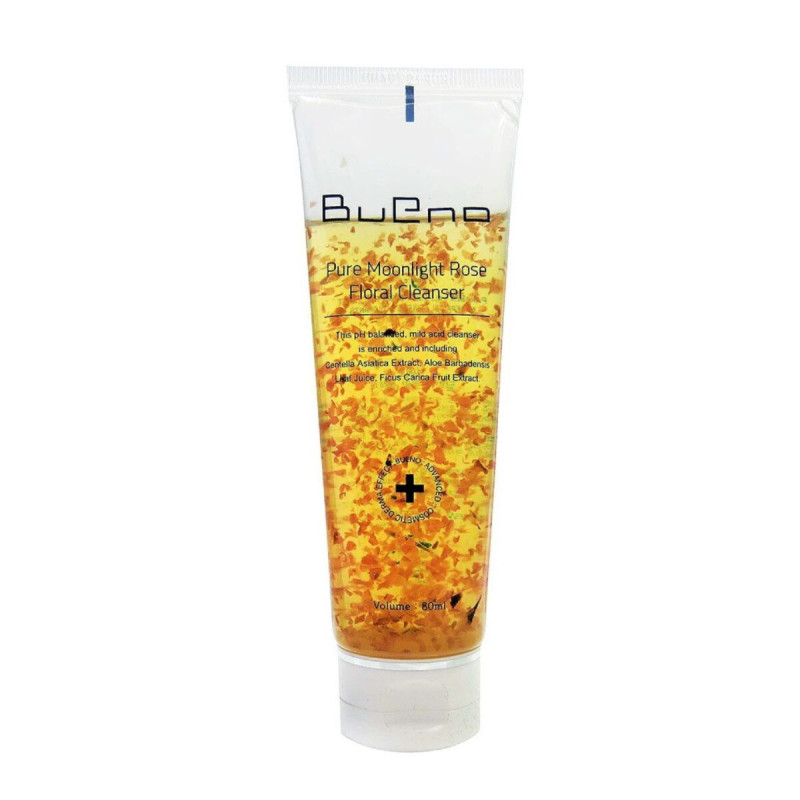 Гель для вмивання з пелюстками троянд Bueno Pure Moonlight Rose Floral Cleanser 80 ml