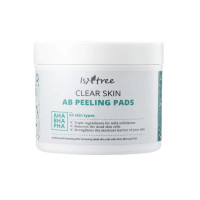 Пилинг пед для очистки с кислотами IsnTree Clear Skin AB Peeling Pads 70 шт.