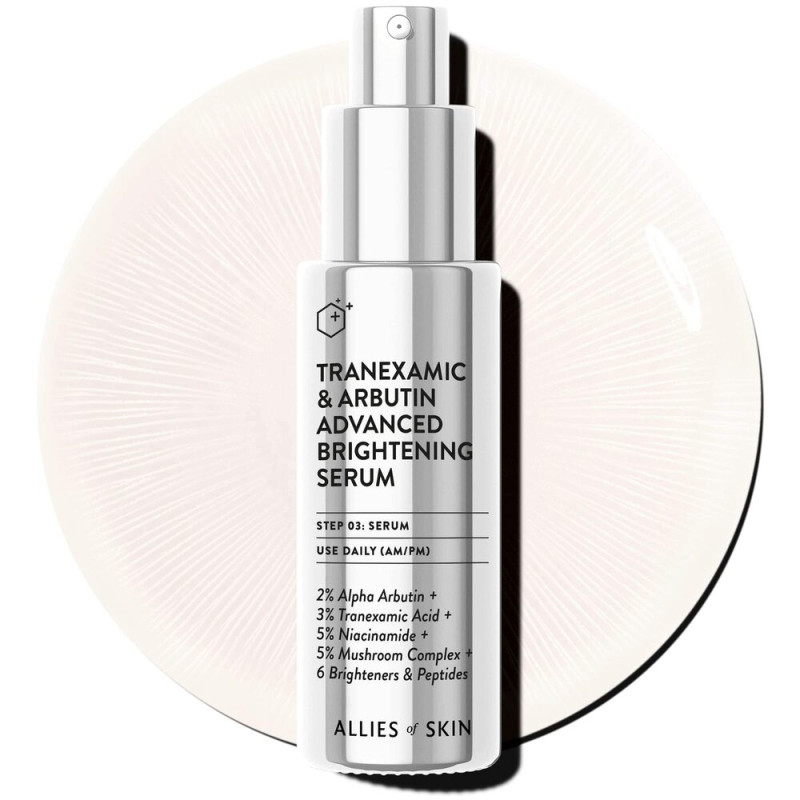 Осветительная сыворотка Allies of Skin Tranexamic & Arbutin Advanced Brightening Serum 30 ml