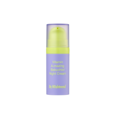 Нічний крем з ретинолом та бакучіолом BY WISHTREND Vitamin A-mazing Bakuchiol Night Cream 10 ml