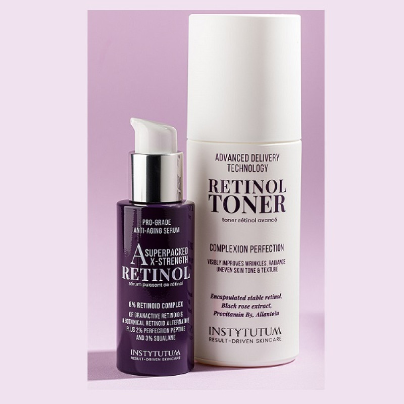 Антивікова сироватка з висвітлюючим ефектом Instytutum Anti-Aging X-Strength Retinol Serum 30 ml