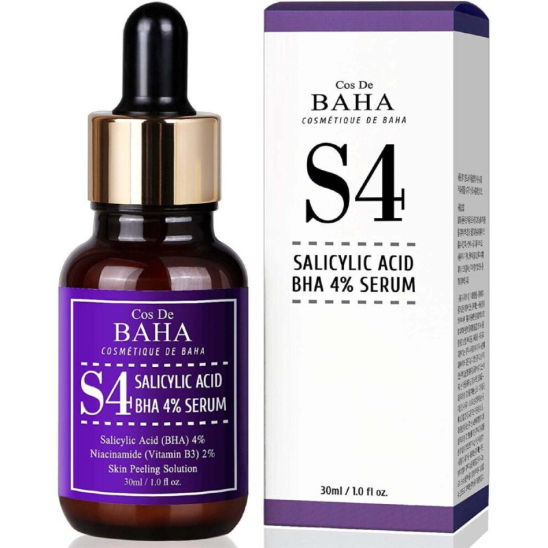 Сыворотка-пилинг для жирной и проблемной кожи S4 Salicylic Acid 4% Serum 30 ml