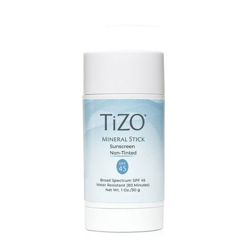 Мінеральний сонцезахисний стік без відтінку TIZO Mineral Stick Non-Tinted SPF 45