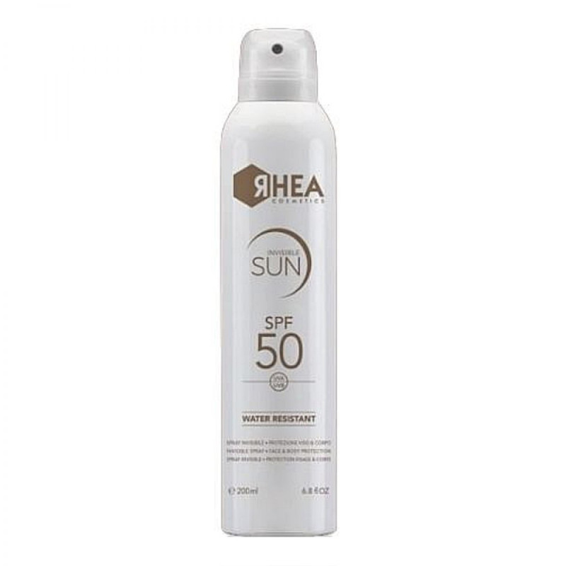 Невидимый спрей лица и тела СПФ-50 RHEA Invisible Sun SPF-50 200 ml