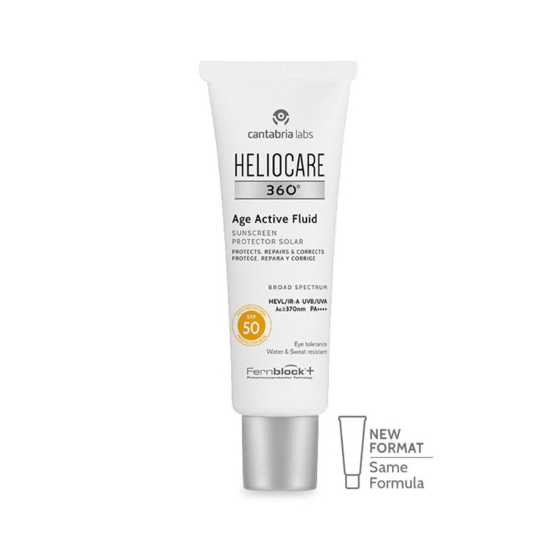 Сонцезахисний крем-флюїд для обличчя Heliocare 360 Age Active Fluid SPF50 50 ml