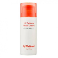Увлажняющий солнцезащитный крем с пантенолом BY WISHTREND UV Defense Moist Cream SPF 50+ PA++++ 50 мл
