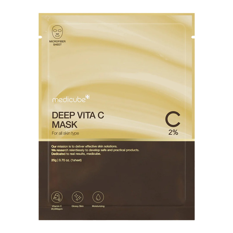 Осветительная маска с витамином C Medicube Deep Vita C Mask 20 g (1 шт.)