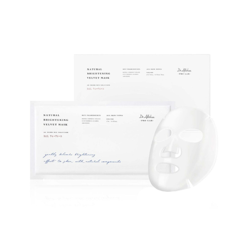 Тканевая маска с комплексом экстрактов Dr.Althea Natural Brightening Velvet Mask