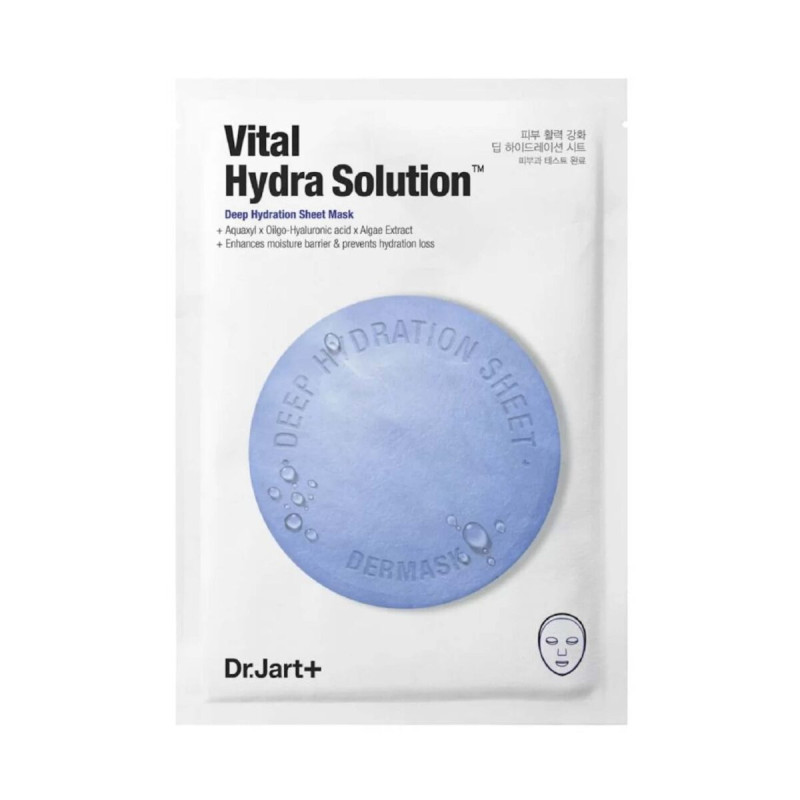1Тканинна маска зволожуюча з гіалуроновою кислотою Dr.Jart+ Water Jet Vital Hydra Solution