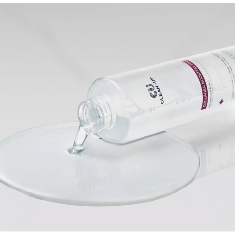 Тонер для покращення пружності CU SKIN Clean-Up Collagen Boosting Toner 200 ml