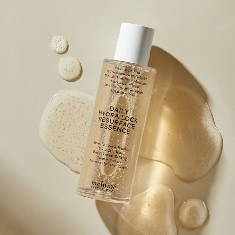 Увлажняющая эссенция с кислотами Melume Daily Hydra Lock Resurface Essence 30 ml