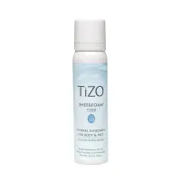 Минеральная солнцезащитная пенка для лица и тела с оттенком TIZO SheerFoam Body & Face Tinted SPF 30, 100 g