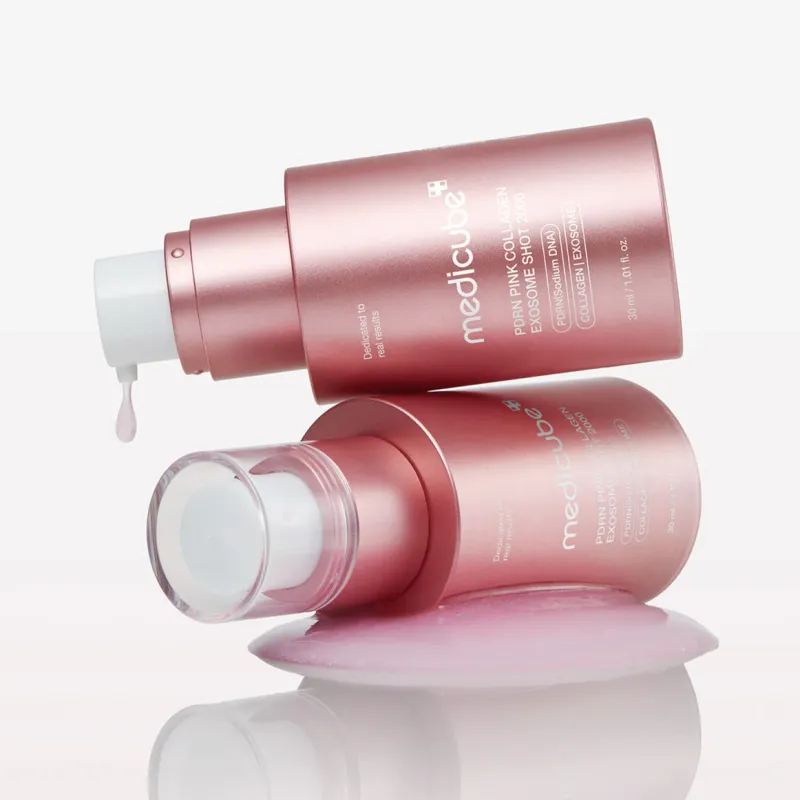 Регенерирующая сыворотка с полинуклеотидами, экзосомами и спекулами Medicube PDNR Pink Collagen Exosome Shot 7500 30 ml
